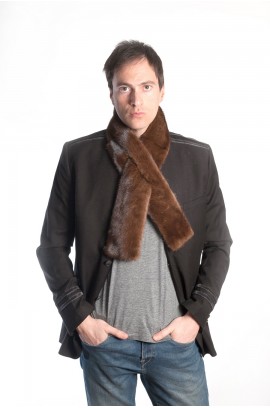 Mink fur scarf - unisex